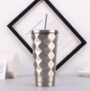 Stainless steel diamond mug