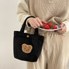 Candy Bear Canvas Tote Bag