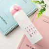 350ML 500ML Thermocup Bouncing Cover Bottle Vacuum Flask Flamingo Pattern    Mug Travel Cup Stainless Steel