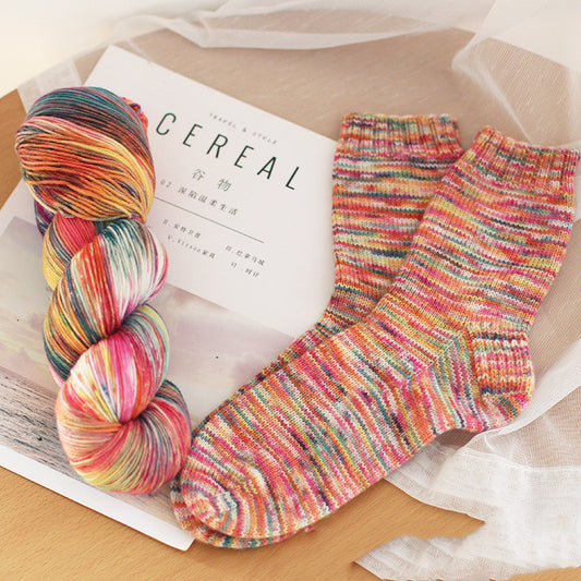 Merino Wool Nylon Medium Fine Hand Dyed Line