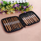 20PCS Lot Bamboo Crochet Hooks Knitting Weave Needles Set