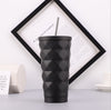 Stainless steel diamond mug