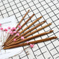 Set Of 7 Bamboo Stick Crochet Hooks