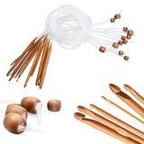 Knitting Tools Sweater Needles Colored Tube Bamboo Loop Needles