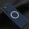 Carbon Fiber Phone Shell Magnetic Kevlar Drop-resistant Protective Case