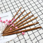 Set Of 7 Bamboo Stick Crochet Hooks