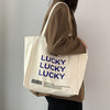 Student Shopping Tote Canvas Bag
